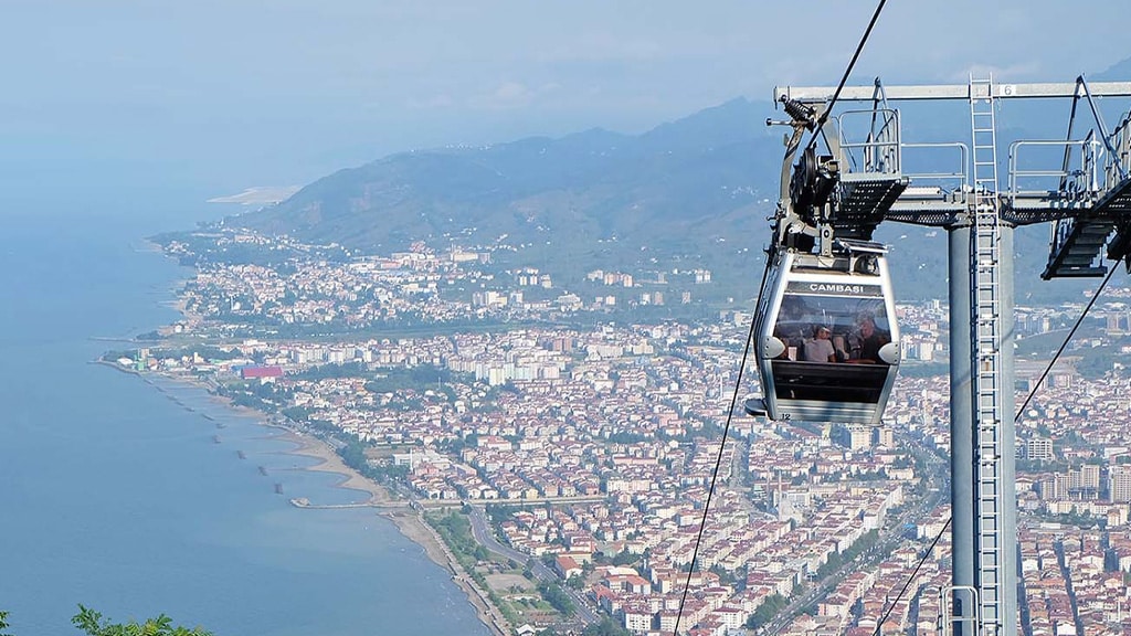 Boztepe Teleferik - Ordu'da Gezilecek Yerler Listesi - En İyi 20 Yer