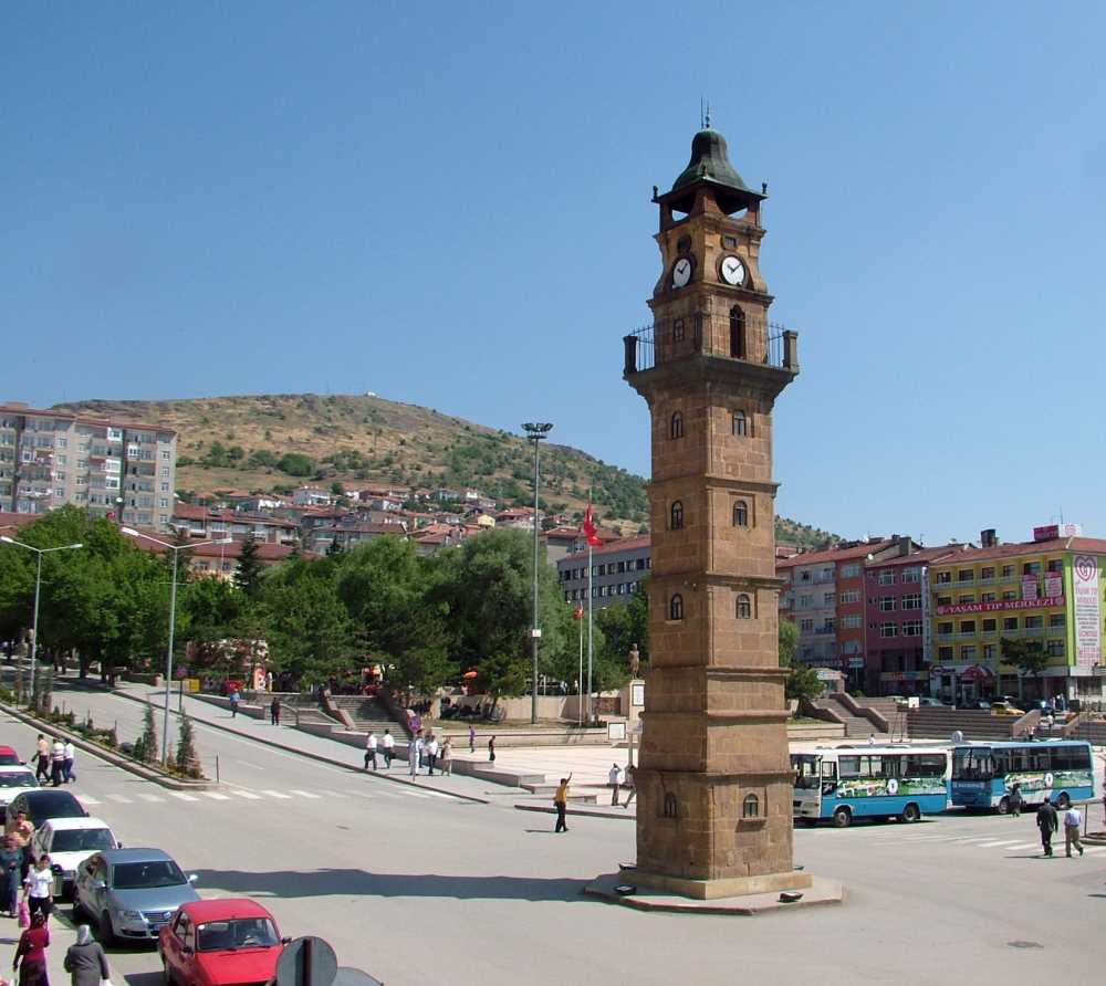 Yozgat Saat Kulesi - Yozgat'da Gezilecek Yerler Listesi - En İyi 20 Yer