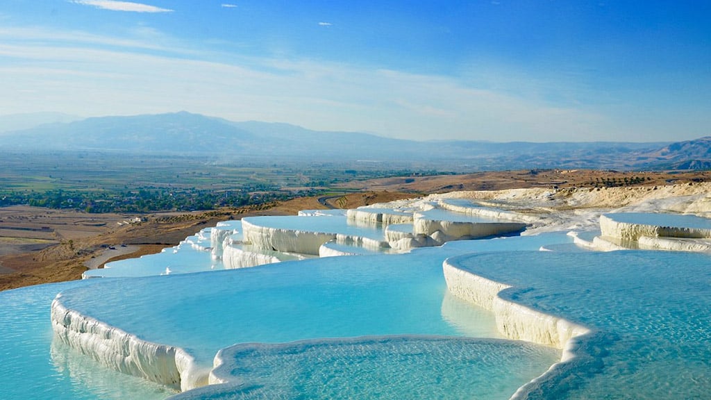 Pamukkale Travertenleri - Denizli Gezilecek Yerler