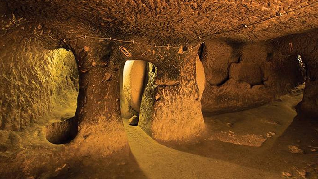 Özkonak Yeraltı Şehri - Nevşehir'de Gezilecek Yerler Listesi - En İyi 20 Yer