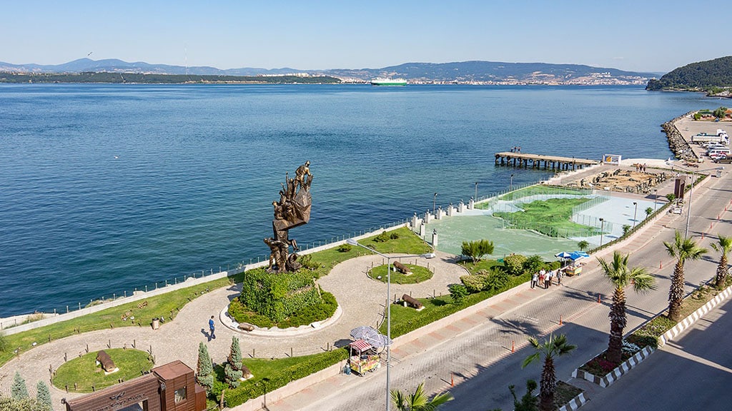 Tarihe Saygı Parkı Eceabat - Çanakkale Gezilecek Yerler