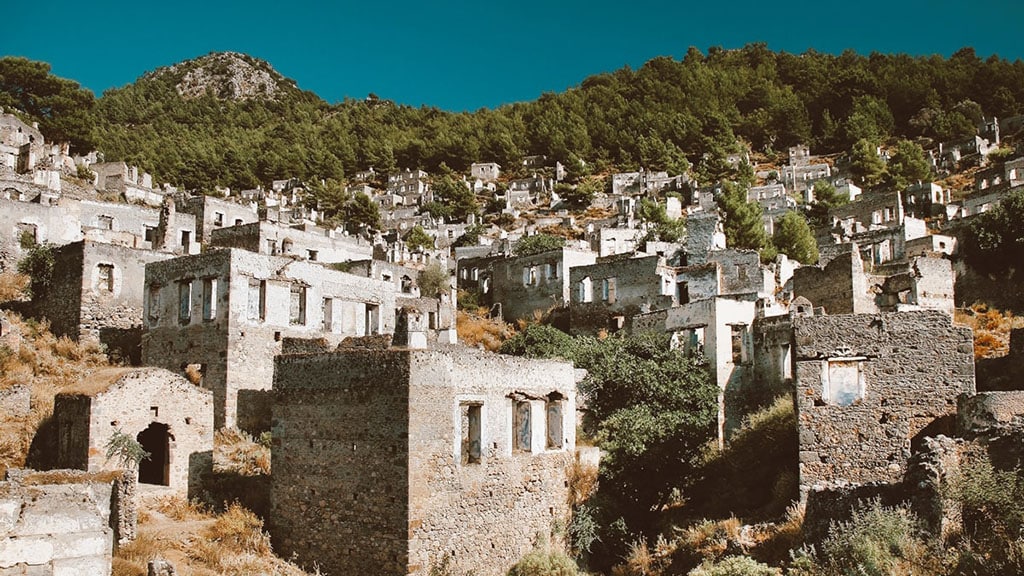 Kayaköy - Muğla Gezilecek Yerler Listesi