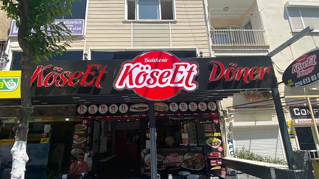 Köse Et Döner - Balıkesir Yemek Yerleri - En İyi 100 Restoran