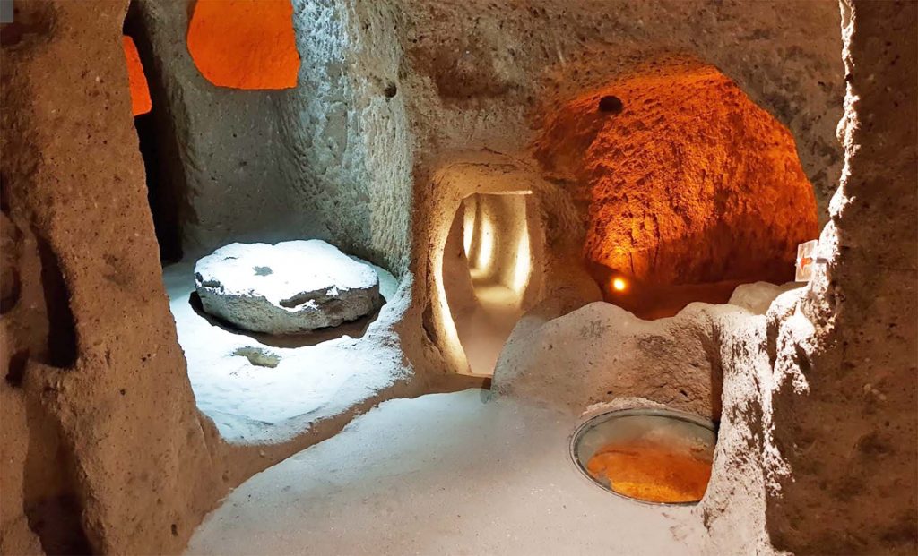 Kaymaklı Yeraltı Şehri - Kapadokya’da Gezilecek Yerler Listesi – En İyi 40 Yer