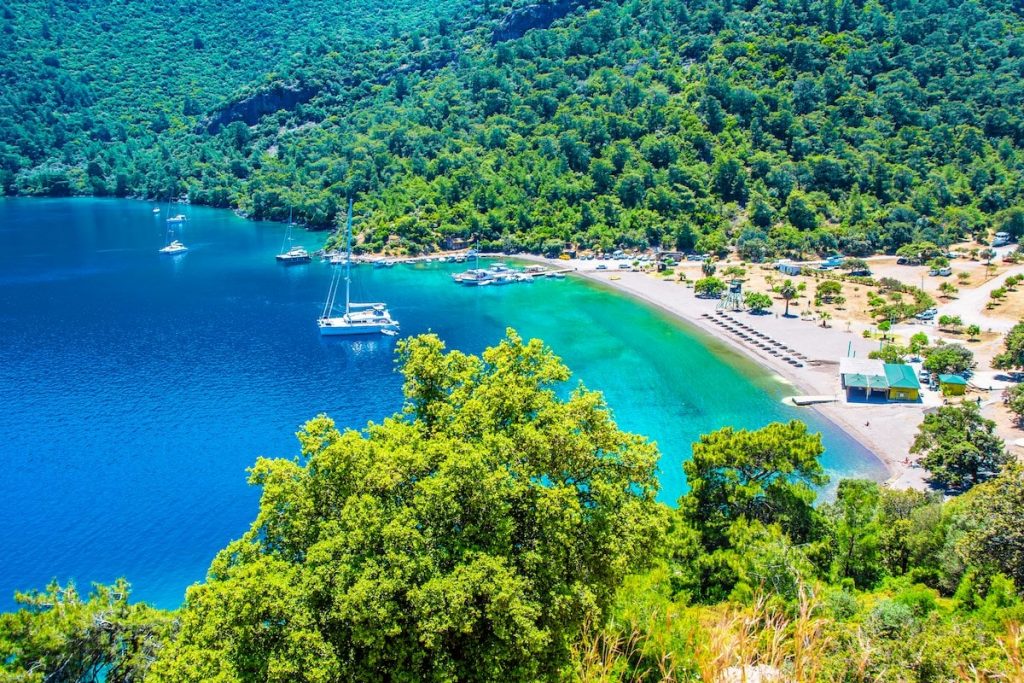 Martı Koyu – Dalaman’da Gezilecek Yerler Listesi – En İyi 20 Yer